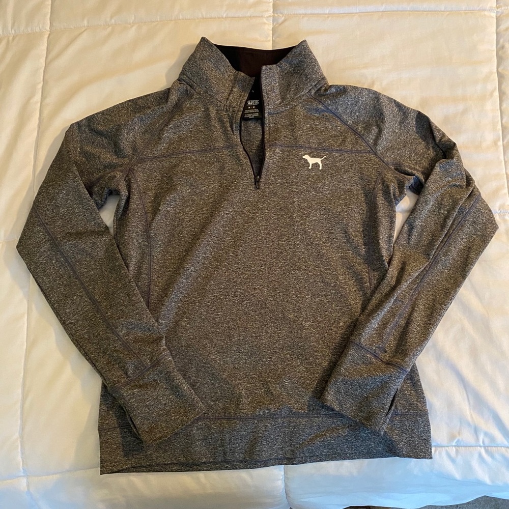 VS PINK sport quarter zip